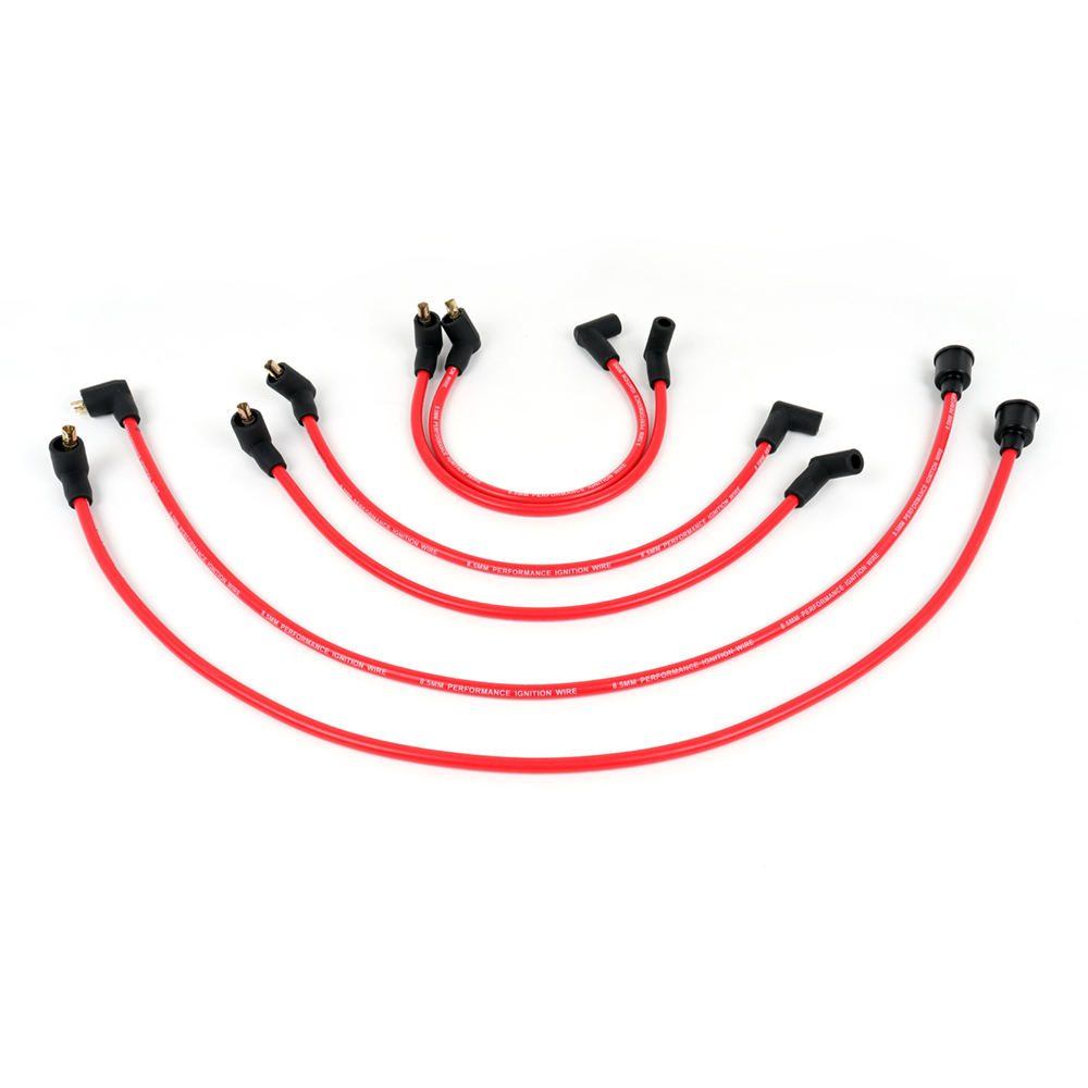 M&H Ignition wire set Mazda 12A 13B Red